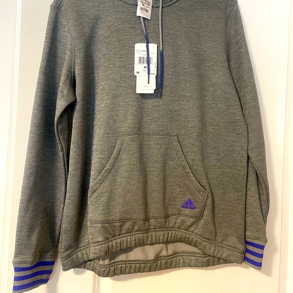 Grey womens adidas hoodie